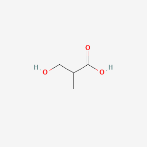 molecular formula C4H8O3 B026125 3-Hydroxyisobutyric acid CAS No. 2068-83-9