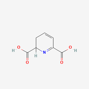 molecular formula C7H7NO4 B095565 2,3-Dihydropyridine-2,6-dicarboxylic acid CAS No. 16052-12-3