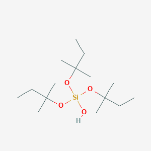 molecular formula C15H34O4Si B100008 Tris(tert-pentoxy)silanol CAS No. 17906-35-3