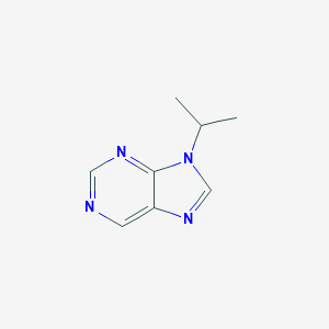molecular formula C8H10N4 B100010 9-isopropyl-9H-purine CAS No. 18203-85-5
