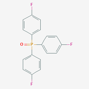molecular formula C18H12F3OP B100014 Tris(4-fluorophenyl)(oxo)-lambda~5~-phosphane CAS No. 18437-79-1