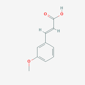 molecular formula C10H10O3 B100018 3-甲氧基肉桂酸 CAS No. 17570-26-2
