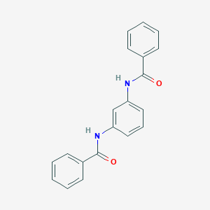 molecular formula C20H16N2O2 B100038 N-(3-benzamidophenyl)benzamide CAS No. 17223-18-6