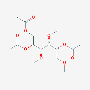 [(2R,3R,4R,5R)-2,5-diacetyloxy-3,4,6-trimethoxyhexyl] acetate