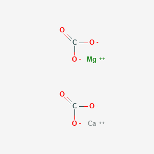 molecular formula CH2CaMgO3 B100054 Dolomite CAS No. 16389-88-1