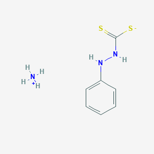 molecular formula C7H11N3S2 B100057 Ammonium 3-phenyldithiocarbazate CAS No. 18995-90-9