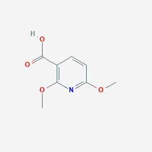 molecular formula C8H9NO4 B100058 2,6-二甲氧基吡啶-3-羧酸 CAS No. 16727-43-8