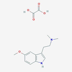 molecular formula C15H20N2O5 B100059 5-Methoxy DMT oxalate CAS No. 17286-40-7