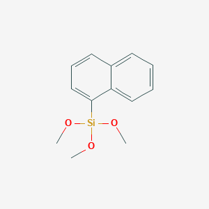 molecular formula C13H16O3Si B100062 1-Naphthyltrimethoxysilane CAS No. 18052-76-1