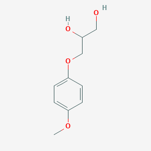molecular formula C10H14O4 B100064 3-(4-Methoxyphenoxy)propane-1,2-diol CAS No. 17131-52-1