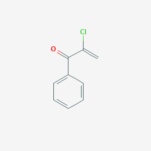 molecular formula C9H7ClO B100067 alpha-Chloroacrylophenone CAS No. 19233-44-4
