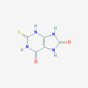 molecular formula C5H4N4O2S B100068 2-Thiouric acid CAS No. 15986-31-9