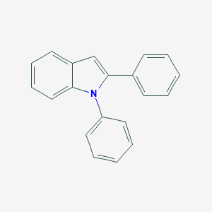 molecular formula C20H15N B100077 1,2-Diphenyl-1H-indole CAS No. 18434-12-3