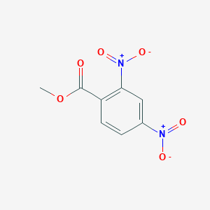 molecular formula C8H6N2O6 B100079 Methyl 2,4-dinitrobenzoate CAS No. 18959-17-6