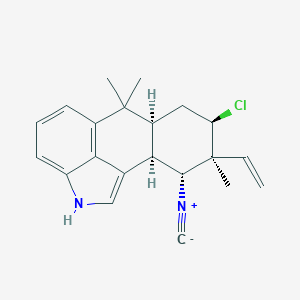 molecular formula C21H23ClN2 B010008 Hapalindole L CAS No. 106928-27-2