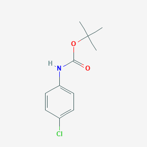 molecular formula C11H14ClNO2 B100080 tert-butyl N-(4-chlorophenyl)carbamate CAS No. 18437-66-6