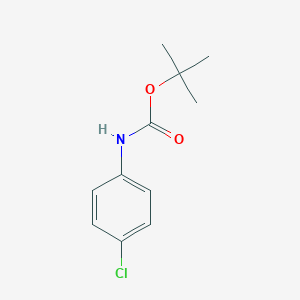 molecular formula C11H14ClNO2 B100080 叔丁基-4-氯苯基氨基甲酸酯 CAS No. 18437-66-6