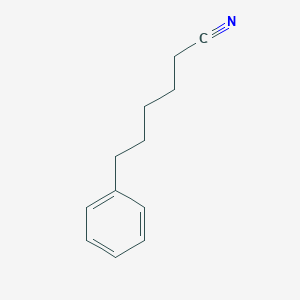 molecular formula C12H15N B100086 6-Phenylhexanenitrile CAS No. 17777-31-0