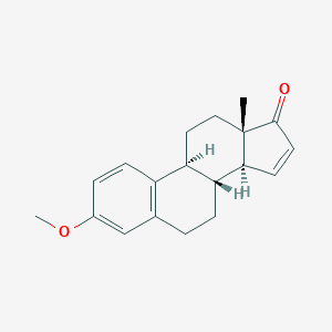 molecular formula C19H22O2 B100091 Estra-1,3,5(10),15-tetraen-17-one, 3-methoxy- CAS No. 17748-68-4