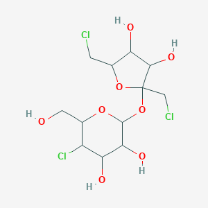 molecular formula C12H19Cl3O8 B001001 Sucralose CAS No. 56038-13-2