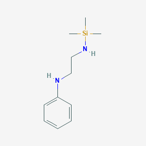 Ethylenediamine, N-phenyl-N'-(trimethylsilyl)-