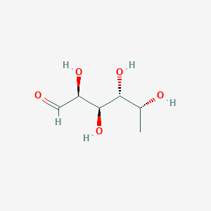 molecular formula C6H12O5 B100124 6-Deoxyaltrose CAS No. 18546-02-6