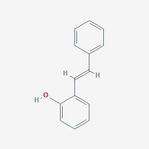 molecular formula C14H12O B100126 2-[(E)-2-phenylethenyl]phenol CAS No. 18493-15-7
