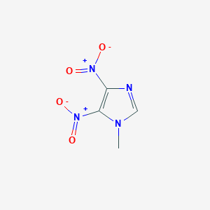 molecular formula C4H4N4O4 B100128 1-甲基-4,5-二硝基咪唑 CAS No. 19183-15-4