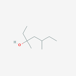 molecular formula C9H20O B100129 3,5-Dimethyl-3-heptanol CAS No. 19549-74-7