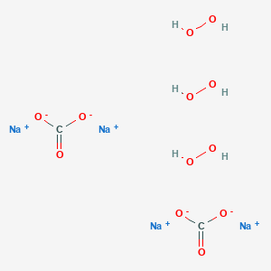 molecular formula 2Na2CO3.3H2O2<br>C2H6Na4O12 B100135 Sodium percarbonate CAS No. 15630-89-4