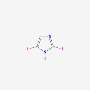 molecular formula C3H2I2N2 B100139 2,4-diiodo-1H-imidazole CAS No. 19198-80-2