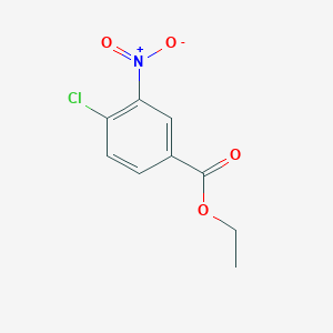 molecular formula C9H8ClNO4 B100147 Ethyl 4-chloro-3-nitrobenzoate CAS No. 16588-16-2