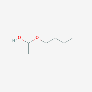 molecular formula C6H14O2 B100161 1-Butoxyethan-1-ol CAS No. 19089-45-3