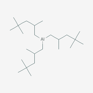 molecular formula C24H51Al B100190 Tris(2,4,4-trimethylpentyl)aluminium CAS No. 16216-31-2