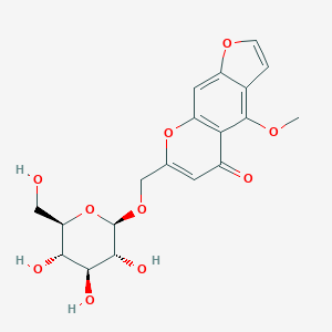 molecular formula C19H20O10 B100198 Khelloside CAS No. 17226-75-4