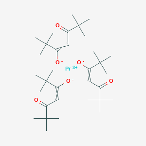 Praseodymium(3+);2,2,6,6-tetramethyl-5-oxohept-3-en-3-olate