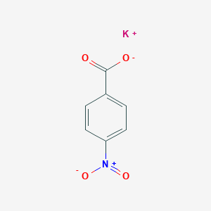 molecular formula C7H4KNO4 B100222 Potassium 4-nitrobenzoate CAS No. 15922-01-7