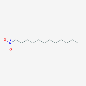 molecular formula C12H25NO2 B100228 1-硝基十二烷 CAS No. 16891-99-9