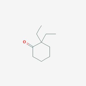 molecular formula C10H18O B100230 2,2-Diethylcyclohexanone CAS No. 16519-67-8