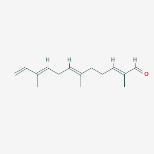 molecular formula C15H22O B100234 alpha-Sinensal CAS No. 17909-77-2