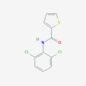 molecular formula C11H7Cl2NOS B100236 N-(2,6-dichlorophenyl)thiophene-2-carboxamide CAS No. 15950-36-4