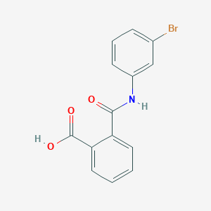 2-[(3-Bromophenyl)carbamoyl]benzoic acid