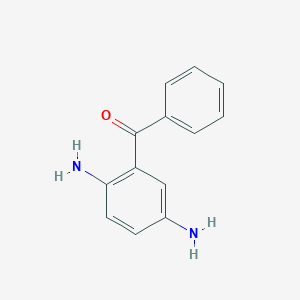 molecular formula C13H12N2O B100255 3,6-Diaminobenzophenone CAS No. 18330-94-4