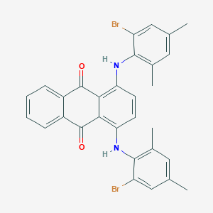9,10-Anthracenedione, 1,4-bis[(2-bromo-4,6-dimethylphenyl)amino]-