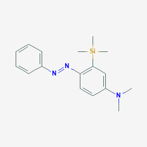 N,N-Dimethyl-4-phenylazo-3-(trimethylsilyl)aniline