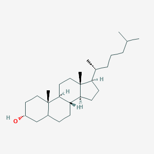 molecular formula C27H48O B100275 Cholestan-3alpha-ol CAS No. 18769-46-5