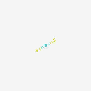 molecular formula HfS2 B100278 Hafnium sulfide (HfS2) CAS No. 18855-94-2