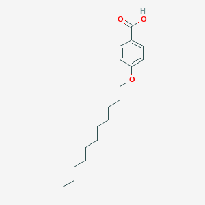 molecular formula C18H28O3 B100292 4-(Undecyloxy)benzoic acid CAS No. 15872-44-3
