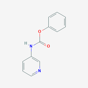 molecular formula C12H10N2O2 B100298 Phenyl pyridin-3-ylcarbamate CAS No. 17738-06-6