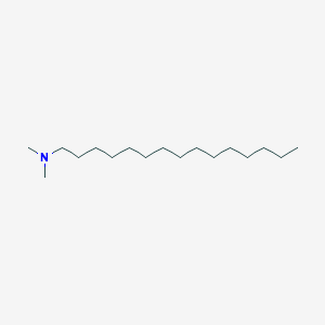 molecular formula C17H37N B100302 N,N-Dimethylpentadecylamine CAS No. 17678-60-3